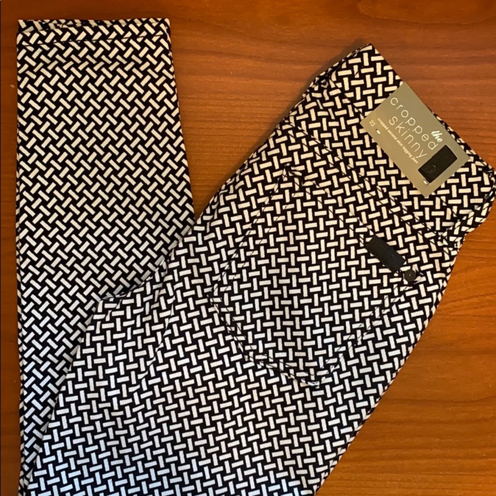 Cropped second skin legging jeans